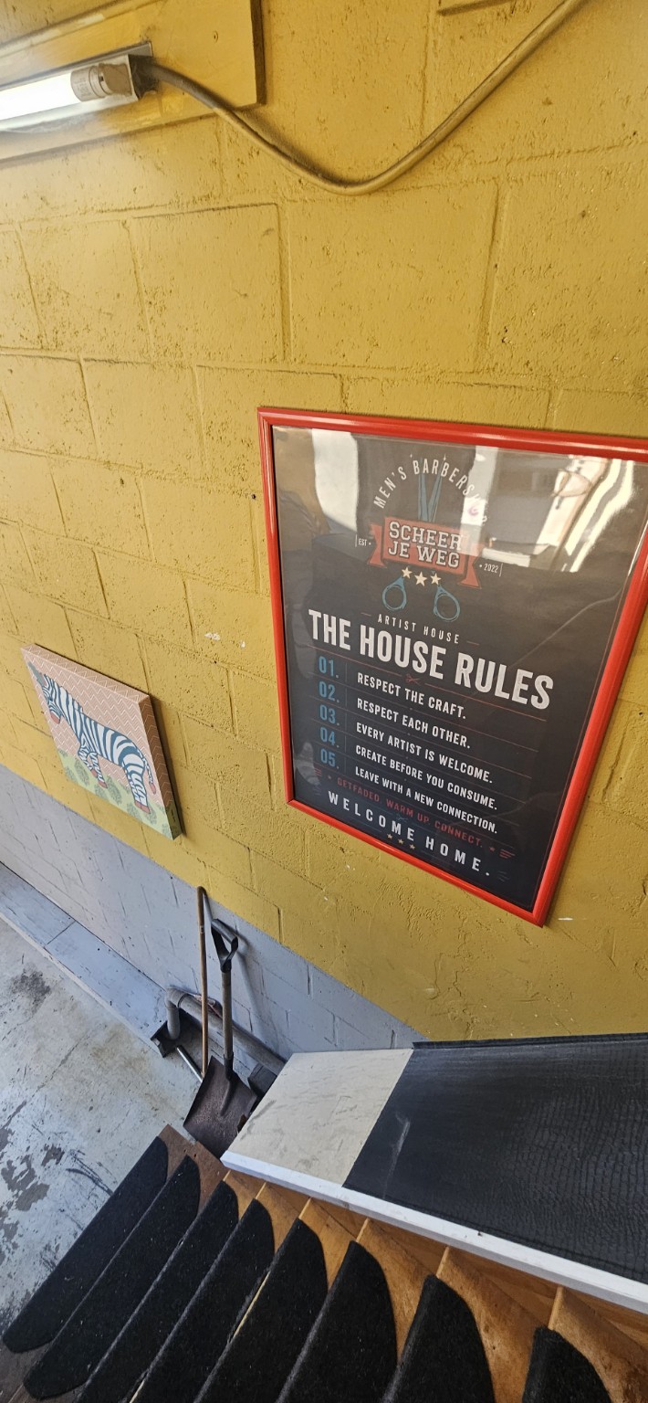 The House Rules at Scheer Je Weg